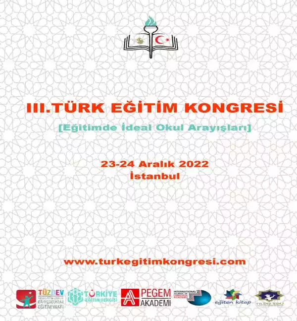 3rd Turkish Education Congress