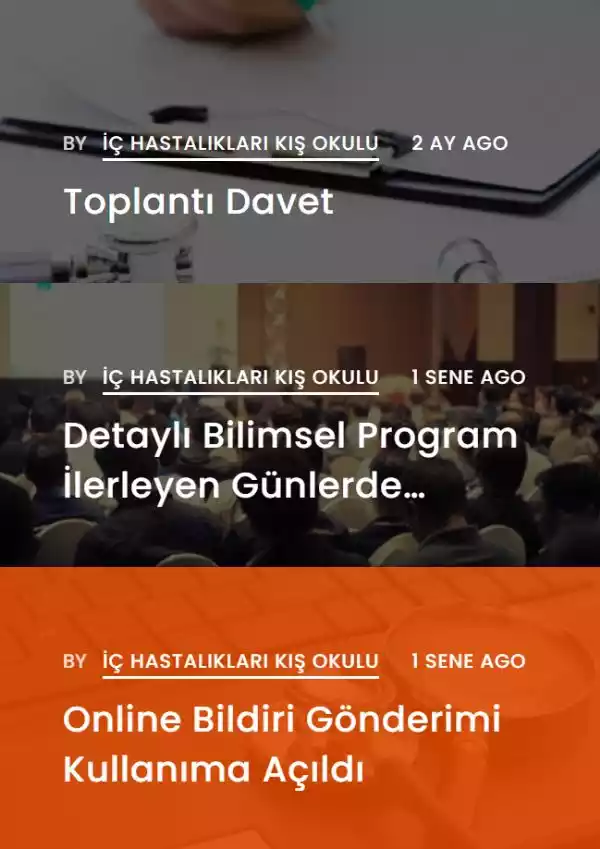 TİHUD Internal Medicine Winter School 2023